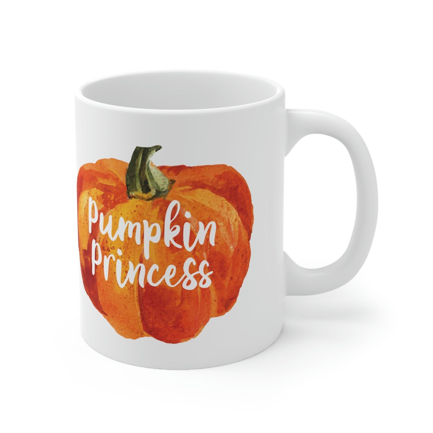 Pumpkin Halloween Princess Spooky Monster Jack O Lantern Ceramic Mug 11oz Ichaku [Perfect Gifts Selection]