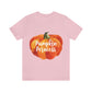 Pumpkin Halloween Princess Spooky Monster Jack O Lantern Unisex Jersey Short Sleeve T-Shirt Ichaku [Perfect Gifts Selection]