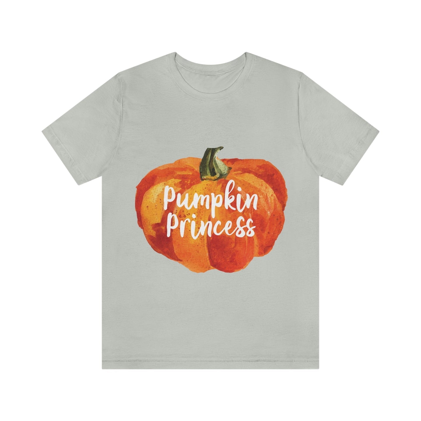 Pumpkin Halloween Princess Spooky Monster Jack O Lantern Unisex Jersey Short Sleeve T-Shirt Ichaku [Perfect Gifts Selection]