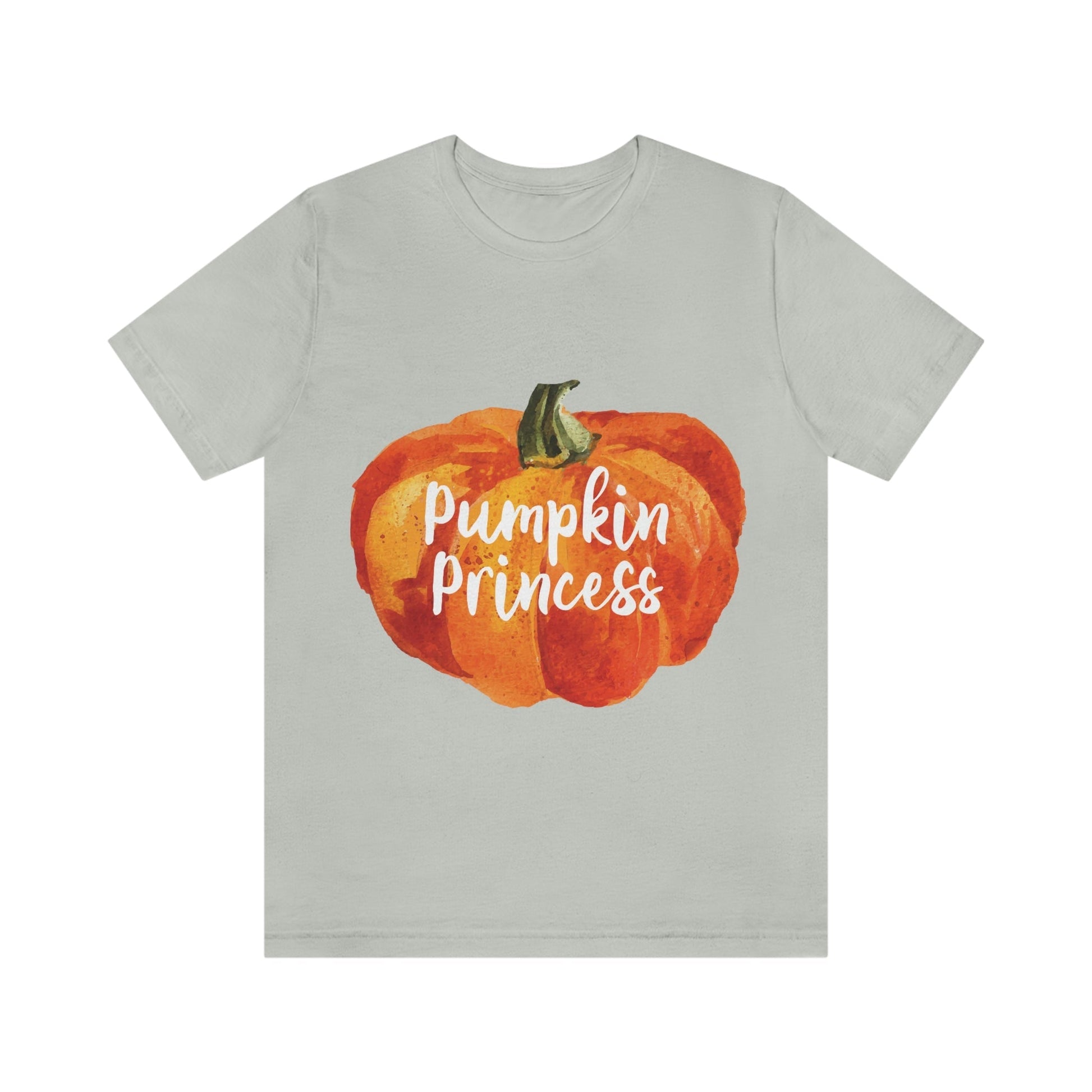 Pumpkin Halloween Princess Spooky Monster Jack O Lantern Unisex Jersey Short Sleeve T-Shirt Ichaku [Perfect Gifts Selection]