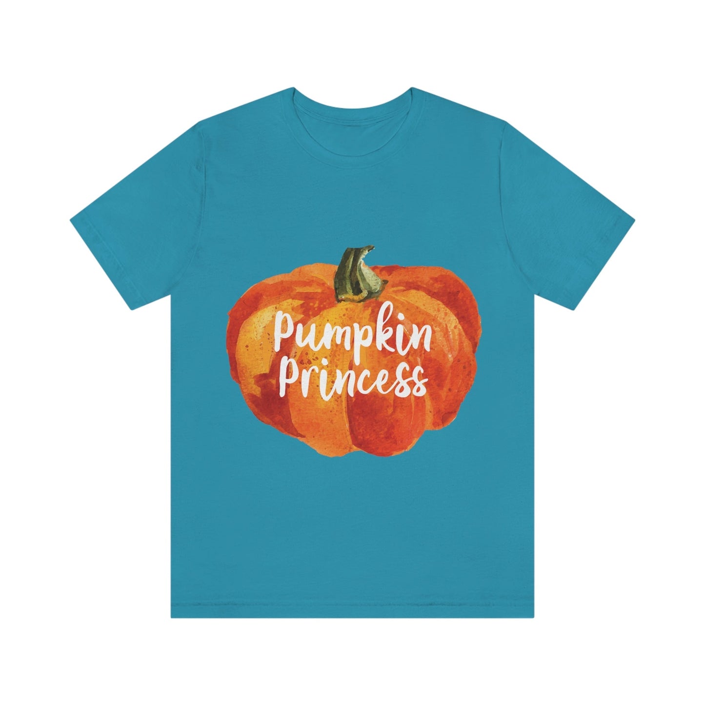 Pumpkin Halloween Princess Spooky Monster Jack O Lantern Unisex Jersey Short Sleeve T-Shirt Ichaku [Perfect Gifts Selection]