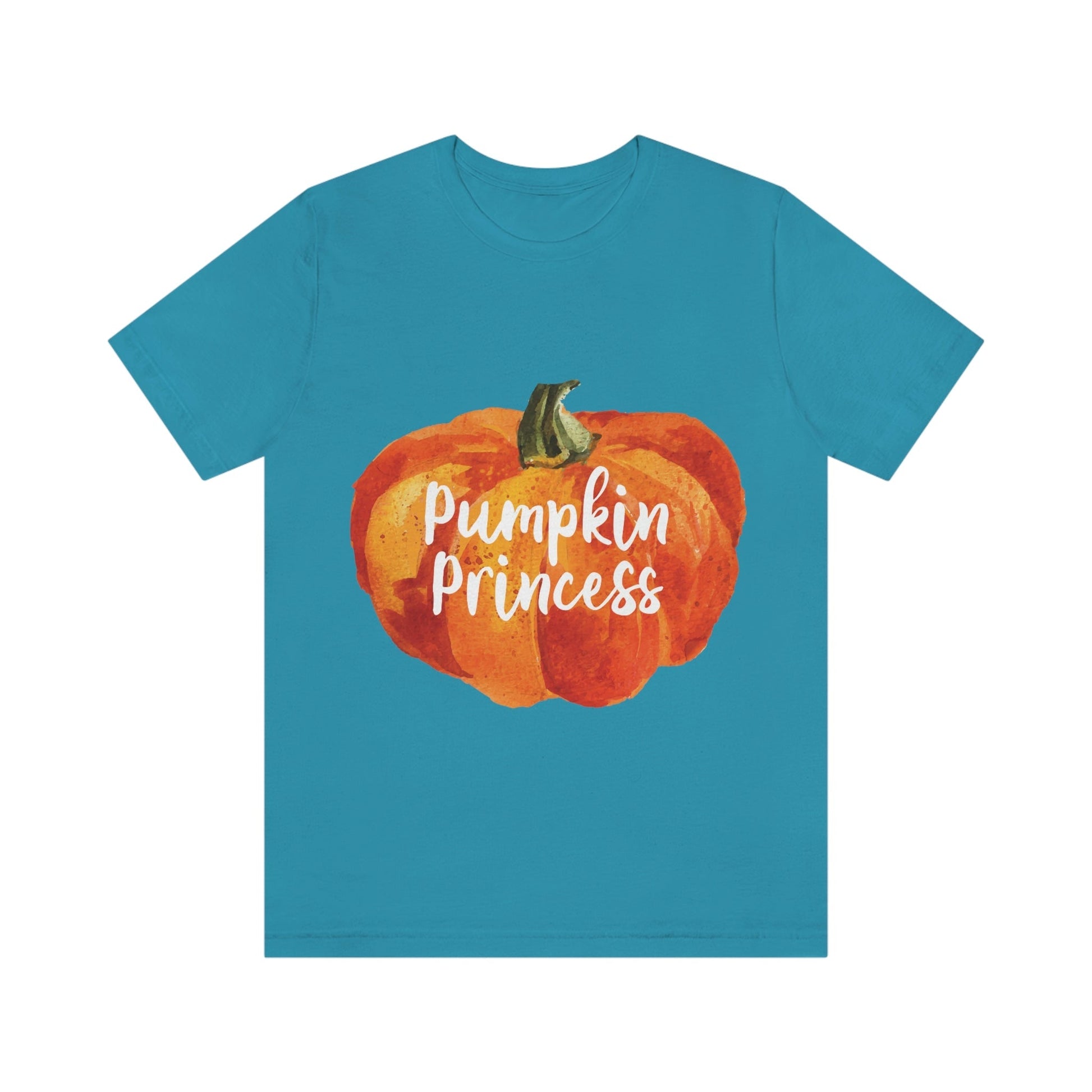 Pumpkin Halloween Princess Spooky Monster Jack O Lantern Unisex Jersey Short Sleeve T-Shirt Ichaku [Perfect Gifts Selection]