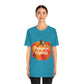 Pumpkin Halloween Princess Spooky Monster Jack O Lantern Unisex Jersey Short Sleeve T-Shirt Ichaku [Perfect Gifts Selection]