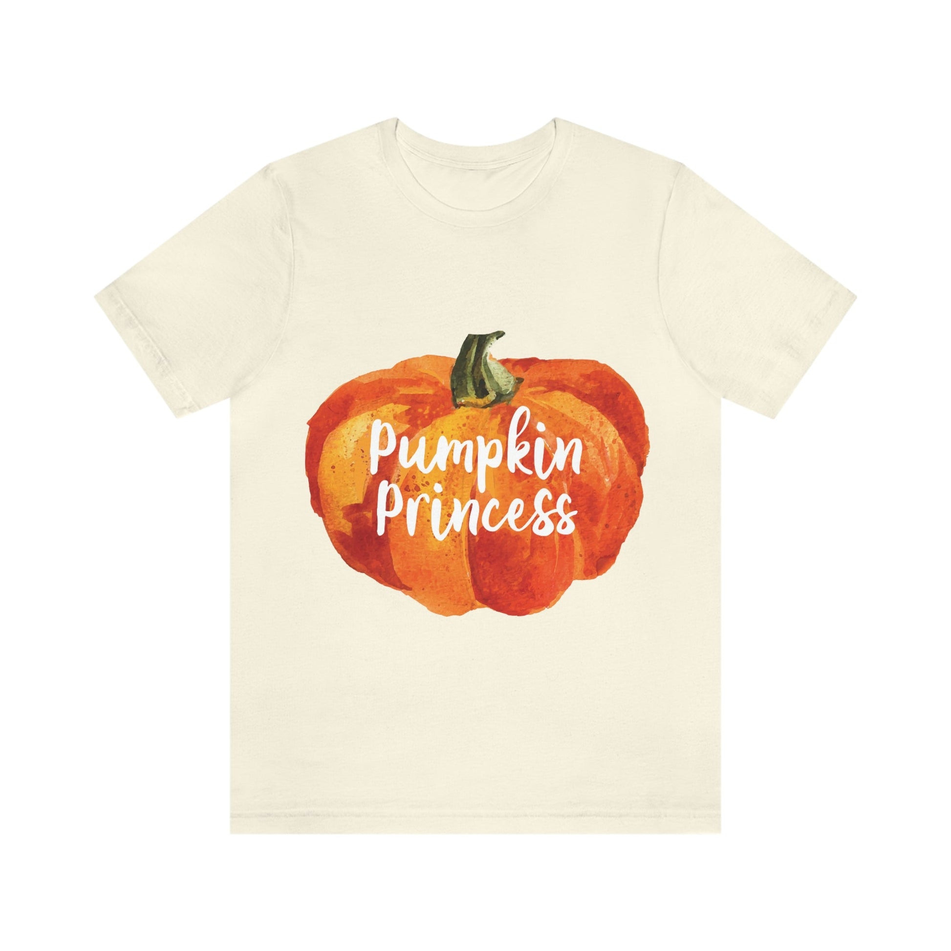 Pumpkin Halloween Princess Spooky Monster Jack O Lantern Unisex Jersey Short Sleeve T-Shirt Ichaku [Perfect Gifts Selection]