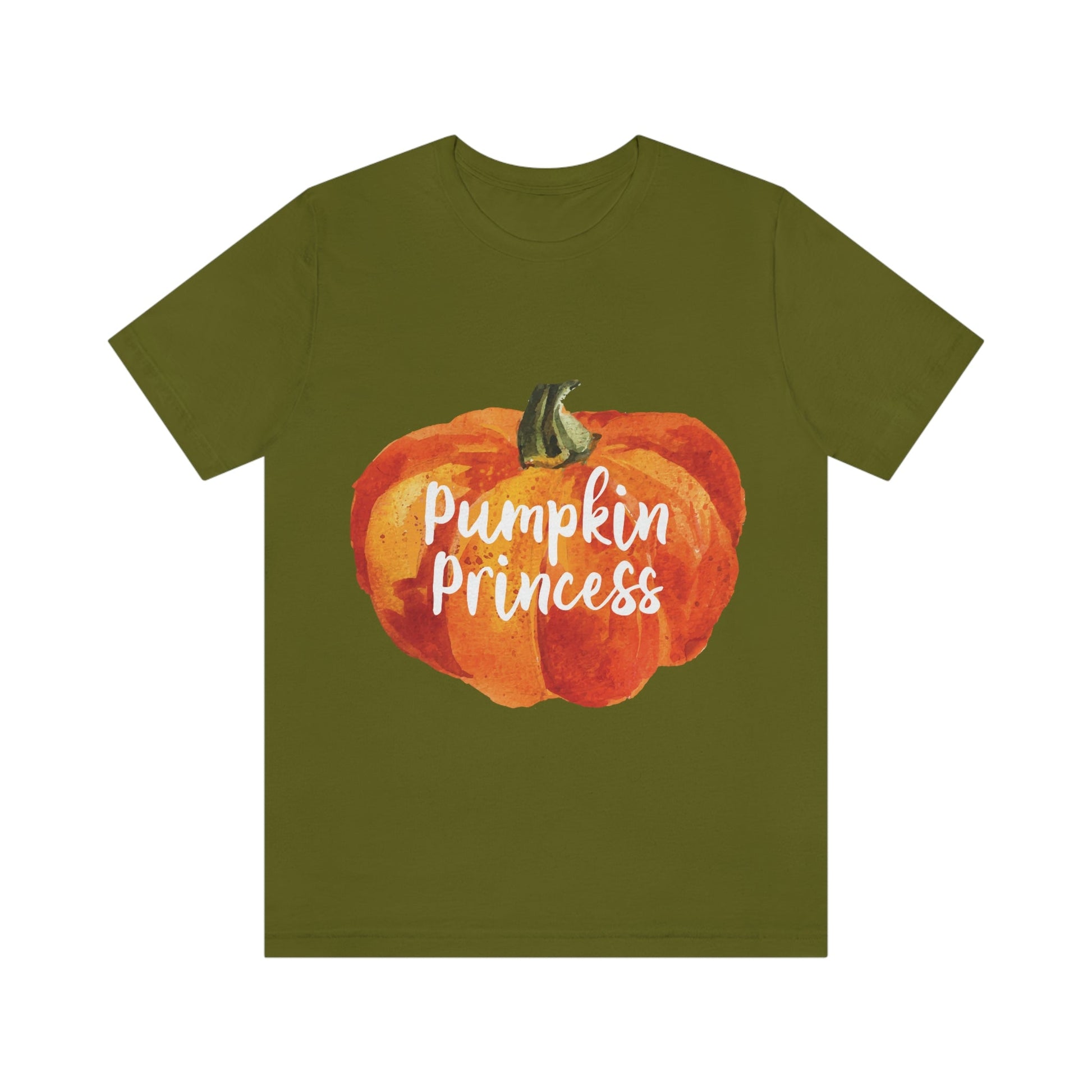 Pumpkin Halloween Princess Spooky Monster Jack O Lantern Unisex Jersey Short Sleeve T-Shirt Ichaku [Perfect Gifts Selection]