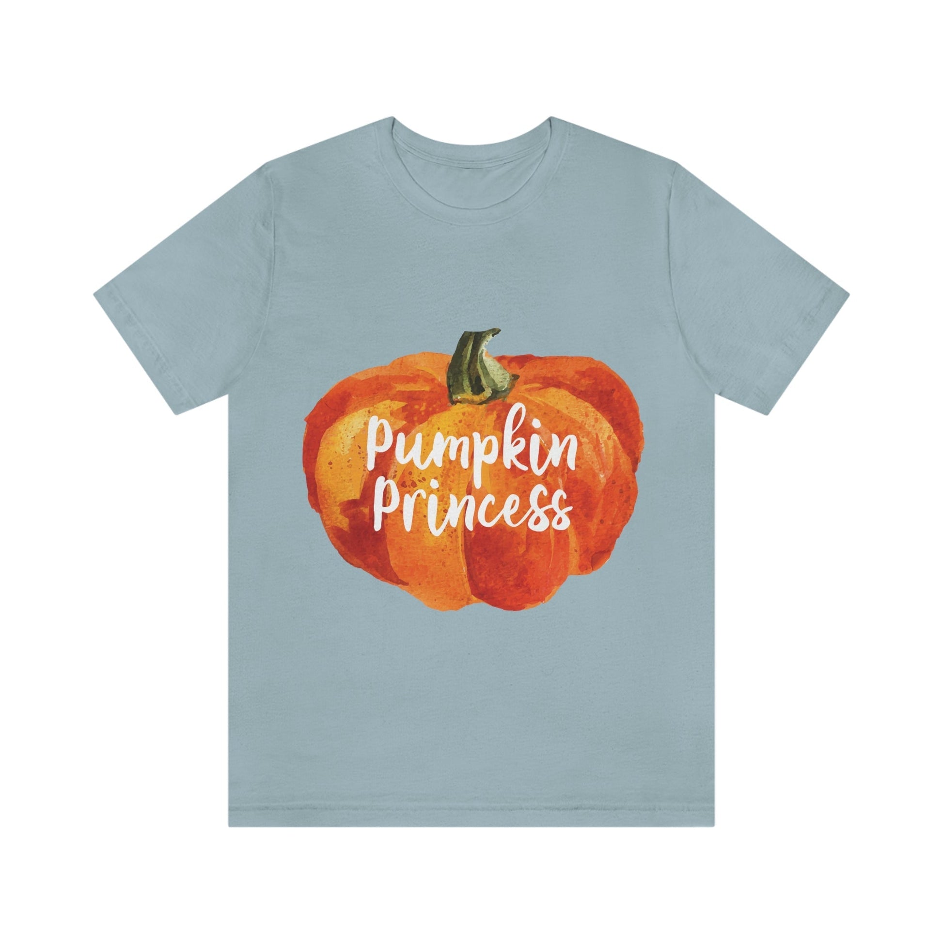 Pumpkin Halloween Princess Spooky Monster Jack O Lantern Unisex Jersey Short Sleeve T-Shirt Ichaku [Perfect Gifts Selection]