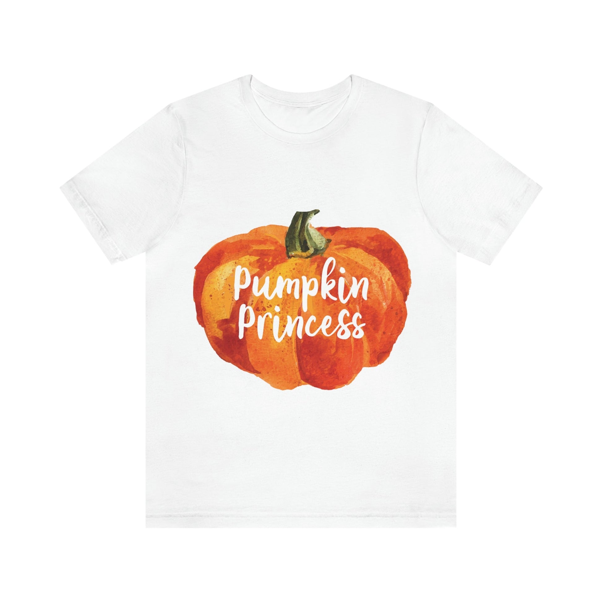 Pumpkin Halloween Princess Spooky Monster Jack O Lantern Unisex Jersey Short Sleeve T-Shirt Ichaku [Perfect Gifts Selection]