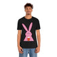 Pumpkin Latte The Fall Mood Pink Rabbit Unisex Jersey Short Sleeve T-Shirt Ichaku [Perfect Gifts Selection]