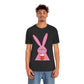 Pumpkin Latte The Fall Mood Pink Rabbit Unisex Jersey Short Sleeve T-Shirt Ichaku [Perfect Gifts Selection]