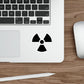 Radioactive Nuclear Radiation Symbol Black Series Die-Cut Sticker Ichaku [Perfect Gifts Selection]