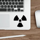 Radioactive Nuclear Radiation Symbol Black Series Die-Cut Sticker Ichaku [Perfect Gifts Selection]