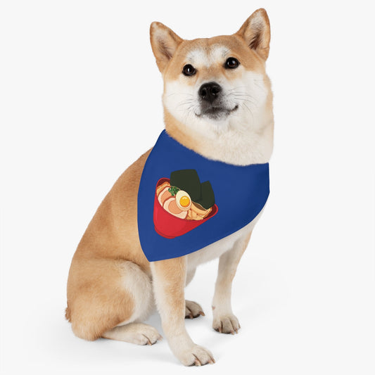 Ramen Lovers Japanese Noodles Bowl Pet Bandana Collar Ichaku [Perfect Gifts Selection]