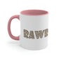 Rawr Leopard Animalistic Classic Accent Coffee Mug 11oz Ichaku [Perfect Gifts Selection]