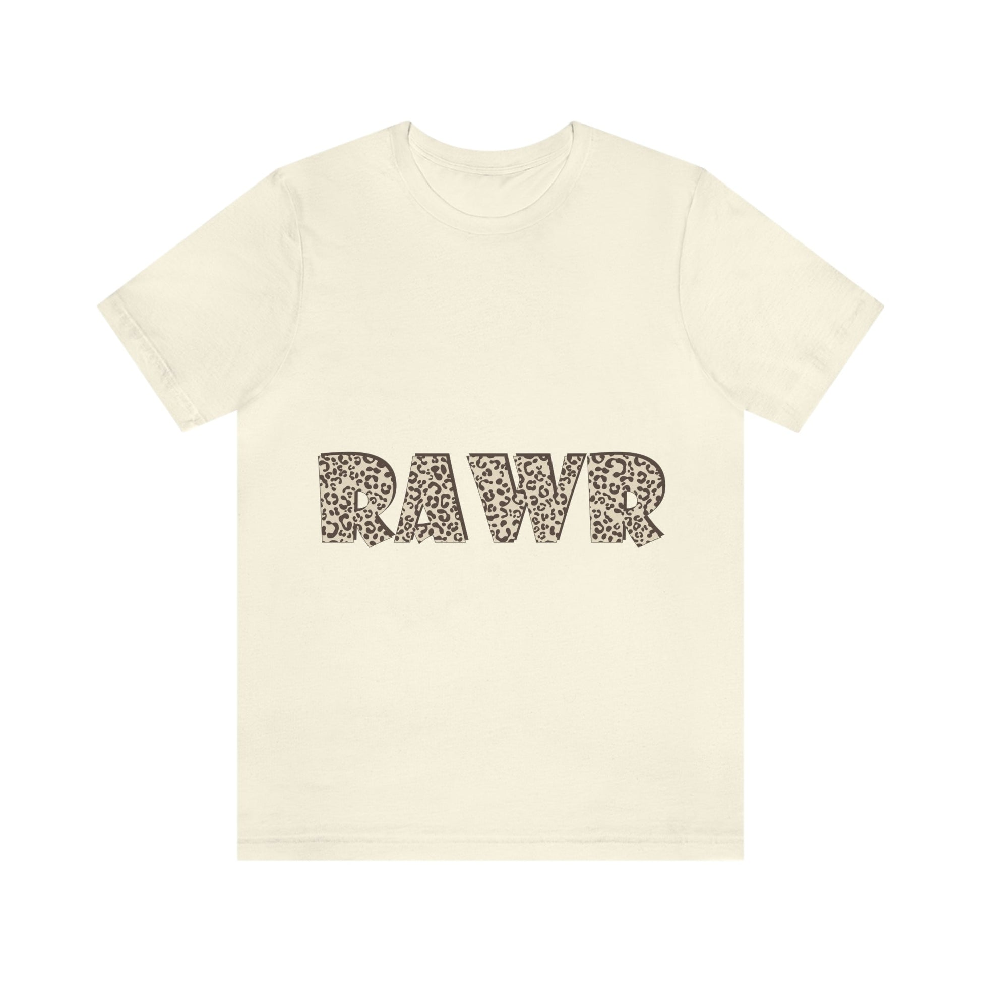 Rawr Leopard Animalistic Unisex Jersey Short Sleeve T-Shirt Ichaku [Perfect Gifts Selection]