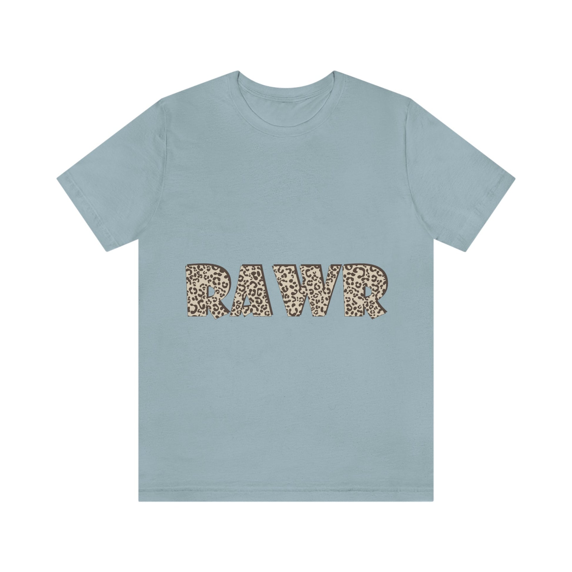 Rawr Leopard Animalistic Unisex Jersey Short Sleeve T-Shirt Ichaku [Perfect Gifts Selection]