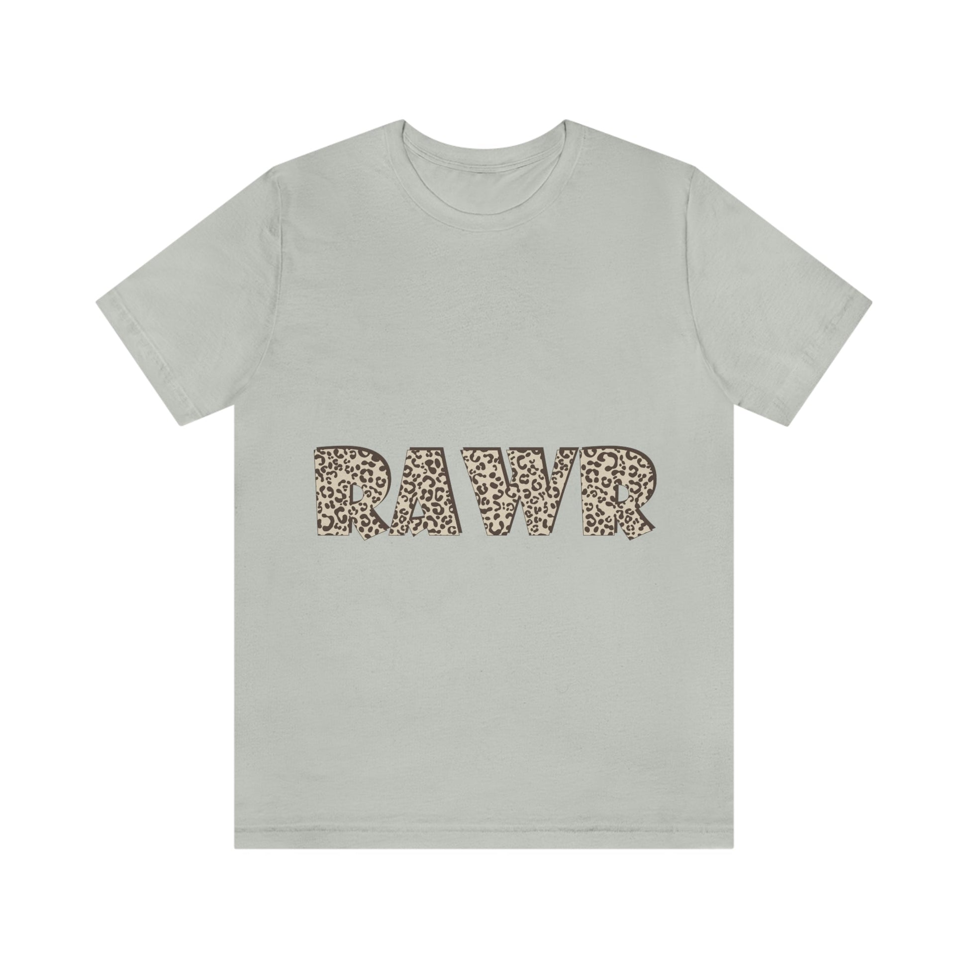 Rawr Leopard Animalistic Unisex Jersey Short Sleeve T-Shirt Ichaku [Perfect Gifts Selection]