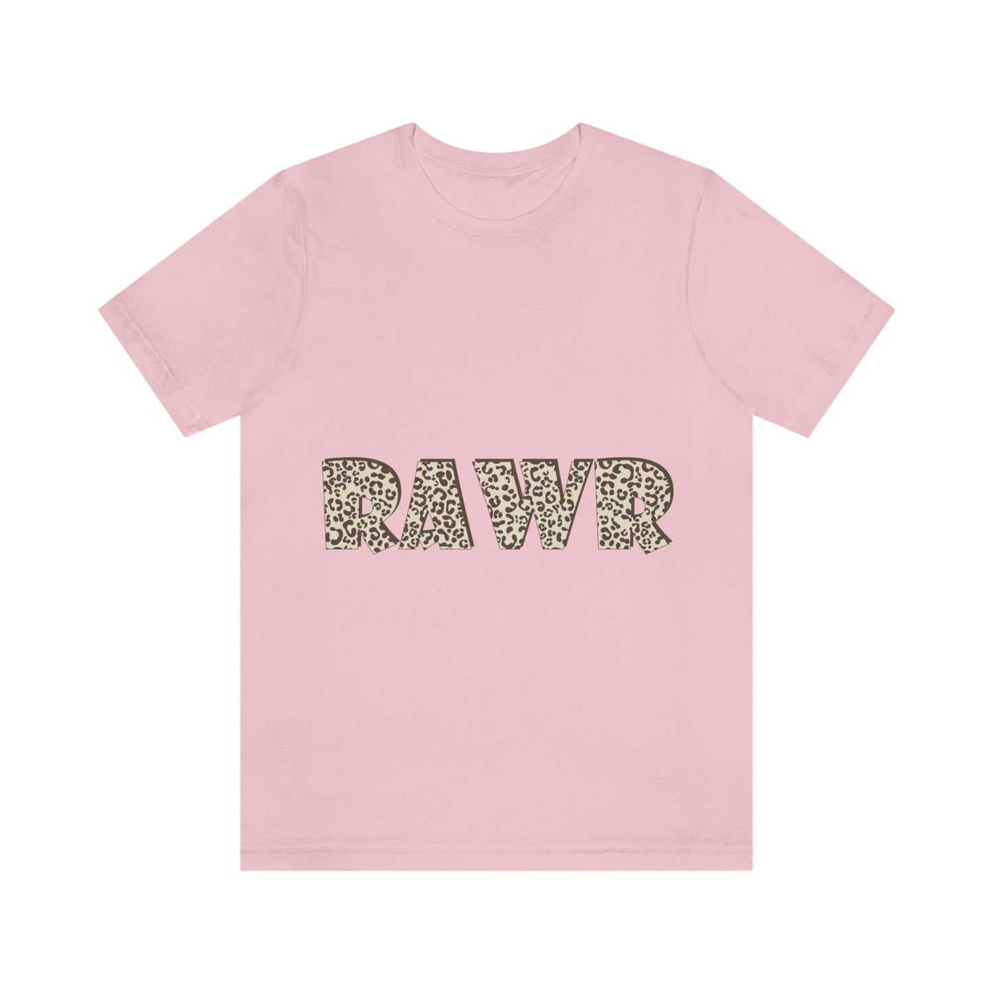 Rawr Leopard Animalistic Unisex Jersey Short Sleeve T-Shirt Ichaku [Perfect Gifts Selection]