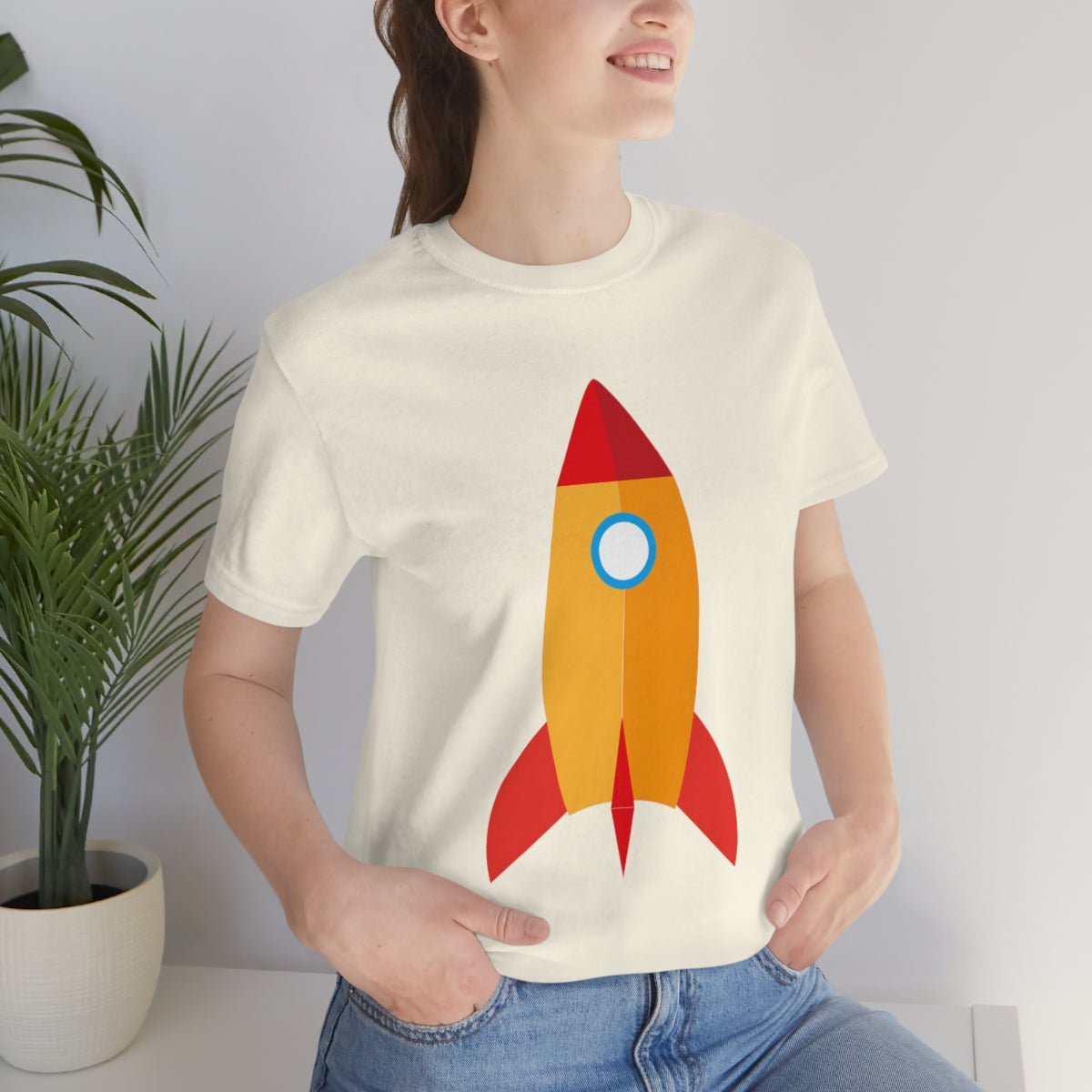 Rocket Launch Space Shuttle Kids Unisex Jersey Short Sleeve T-Shirt Ichaku [Perfect Gifts Selection]