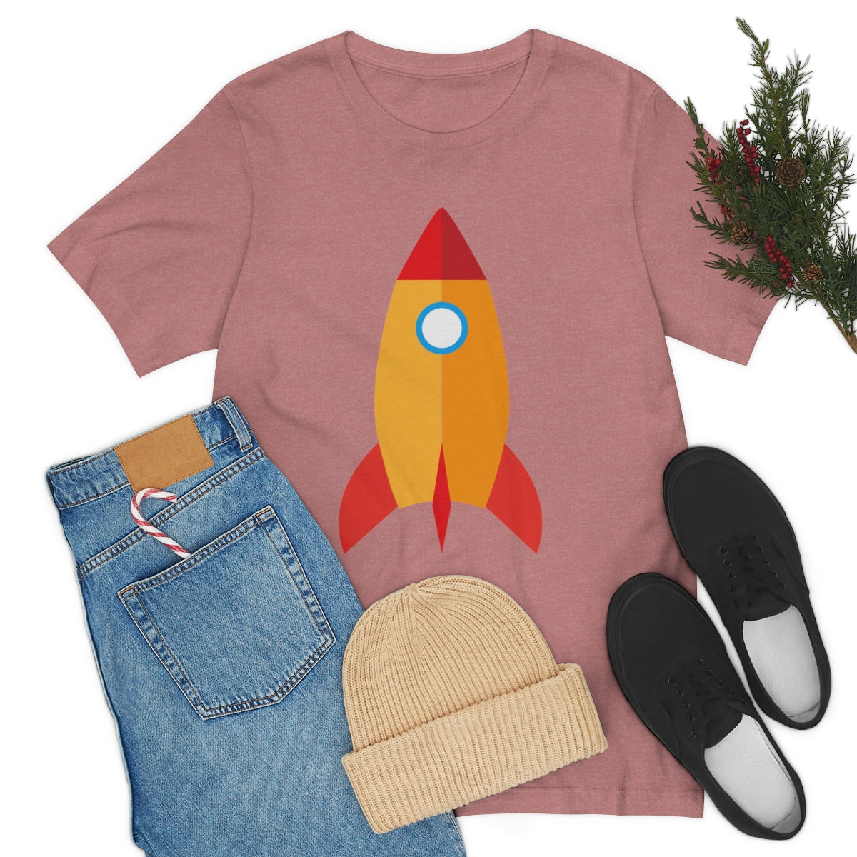 Rocket Launch Space Shuttle Kids Unisex Jersey Short Sleeve T-Shirt Ichaku [Perfect Gifts Selection]