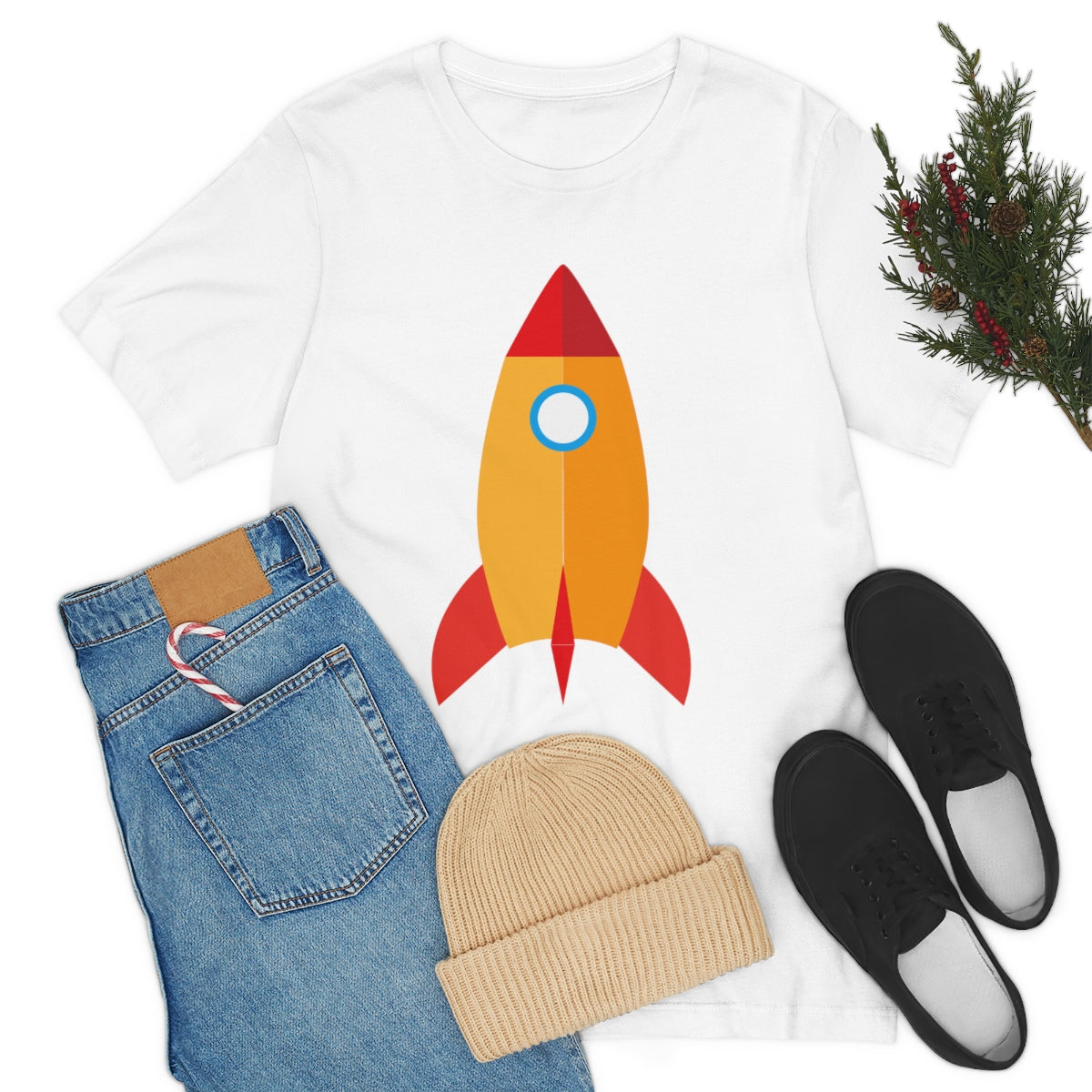 Rocket Launch Space Shuttle Kids Unisex Jersey Short Sleeve T-Shirt Ichaku [Perfect Gifts Selection]