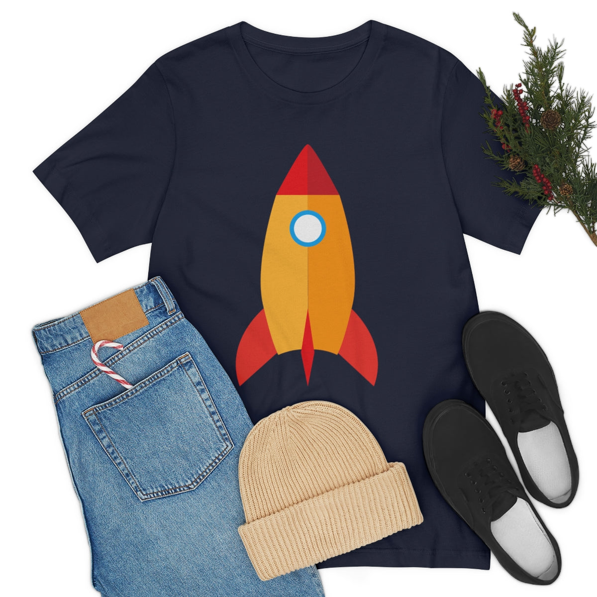 Rocket Launch Space Shuttle Kids Unisex Jersey Short Sleeve T-Shirt Ichaku [Perfect Gifts Selection]