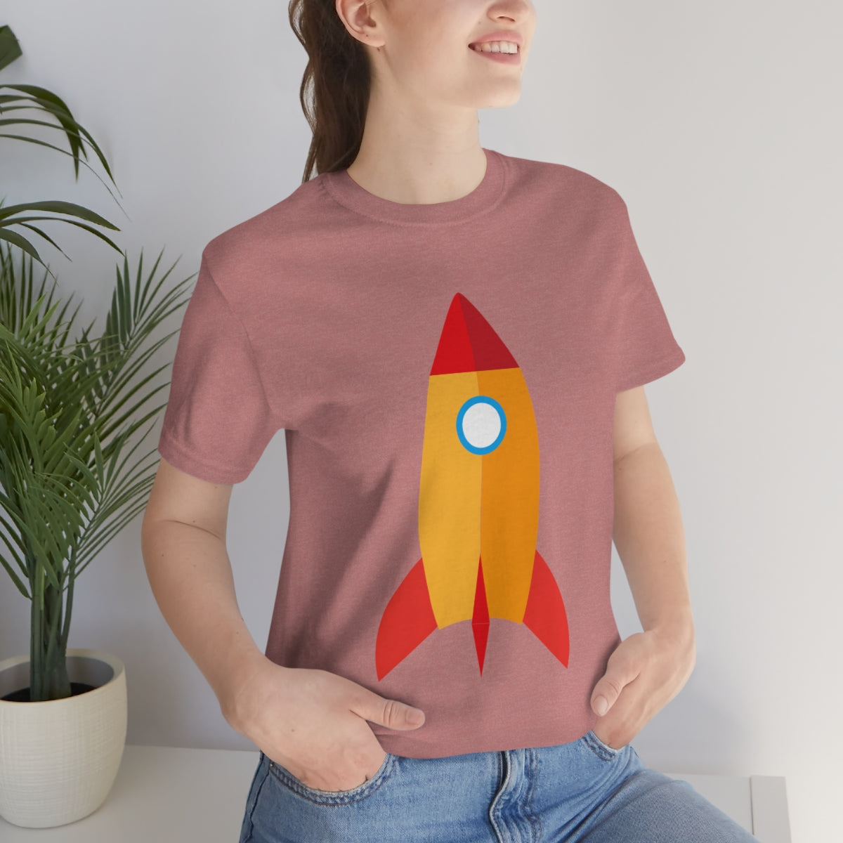 Rocket Launch Space Shuttle Kids Unisex Jersey Short Sleeve T-Shirt Ichaku [Perfect Gifts Selection]