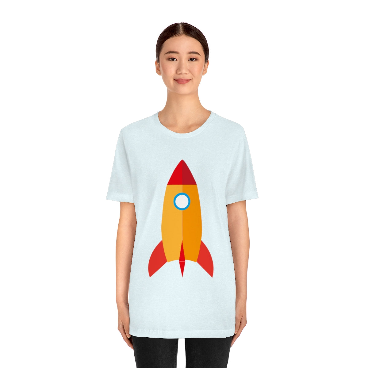 Rocket Launch Space Shuttle Kids Unisex Jersey Short Sleeve T-Shirt Ichaku [Perfect Gifts Selection]