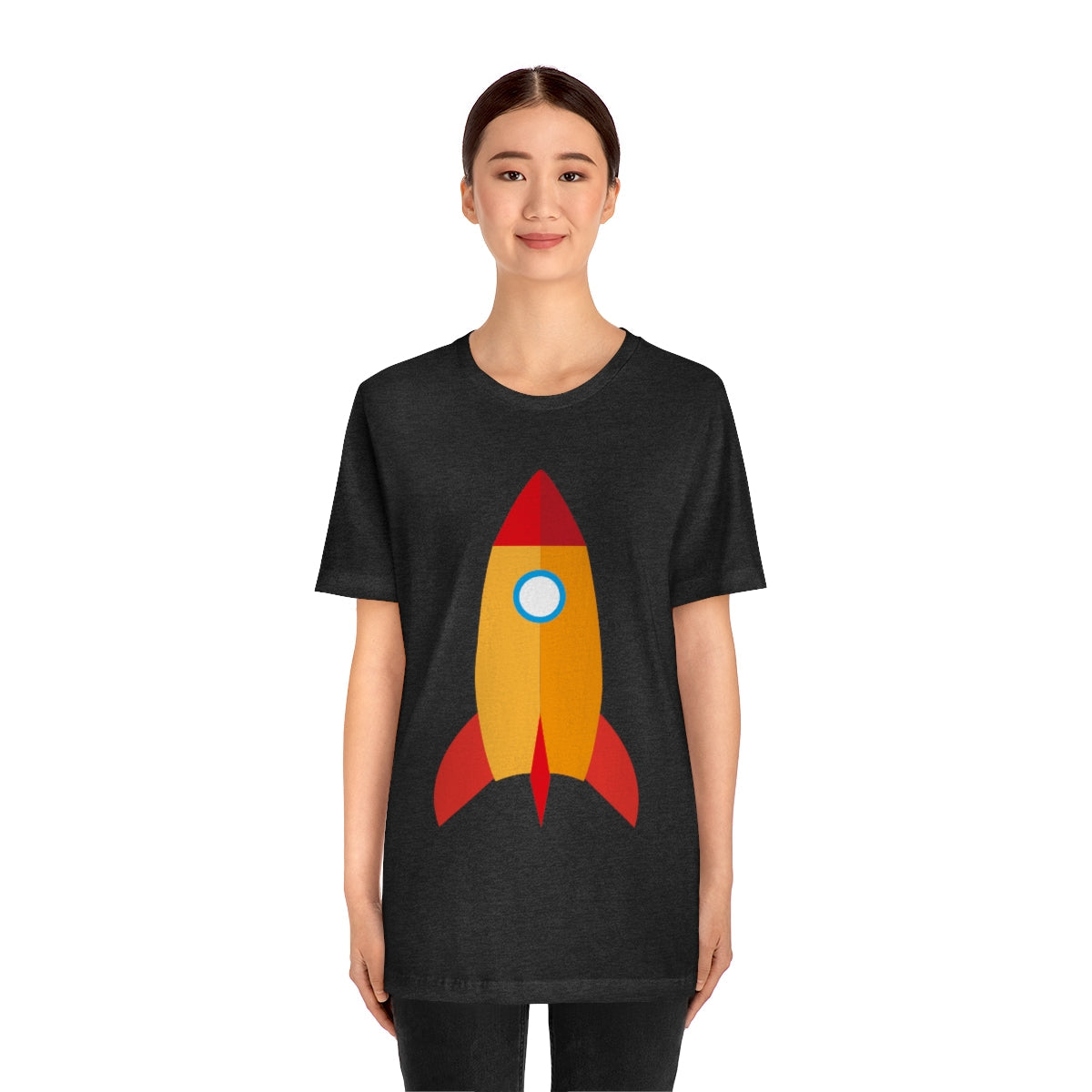 Rocket Launch Space Shuttle Kids Unisex Jersey Short Sleeve T-Shirt Ichaku [Perfect Gifts Selection]