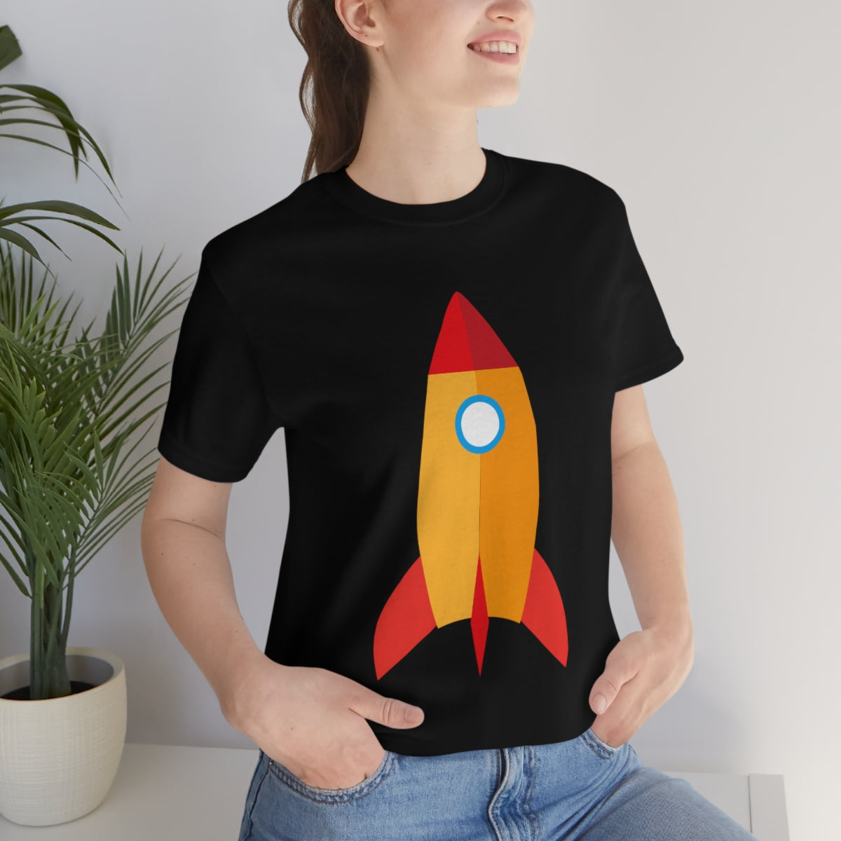 Rocket Launch Space Shuttle Kids Unisex Jersey Short Sleeve T-Shirt Ichaku [Perfect Gifts Selection]