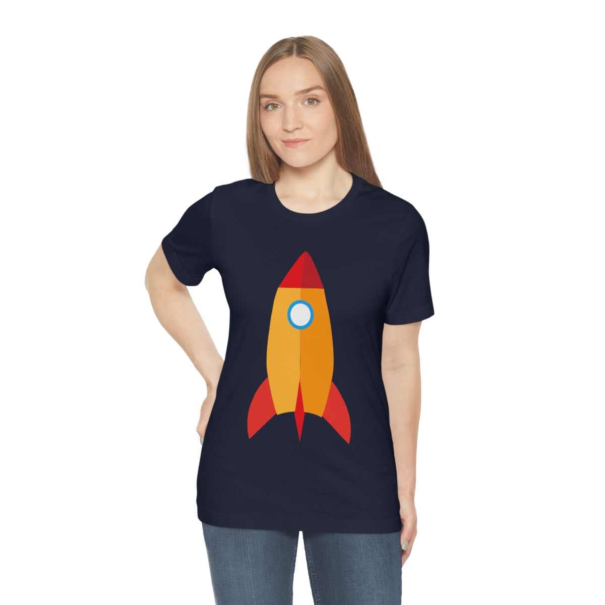 Rocket Launch Space Shuttle Kids Unisex Jersey Short Sleeve T-Shirt Ichaku [Perfect Gifts Selection]