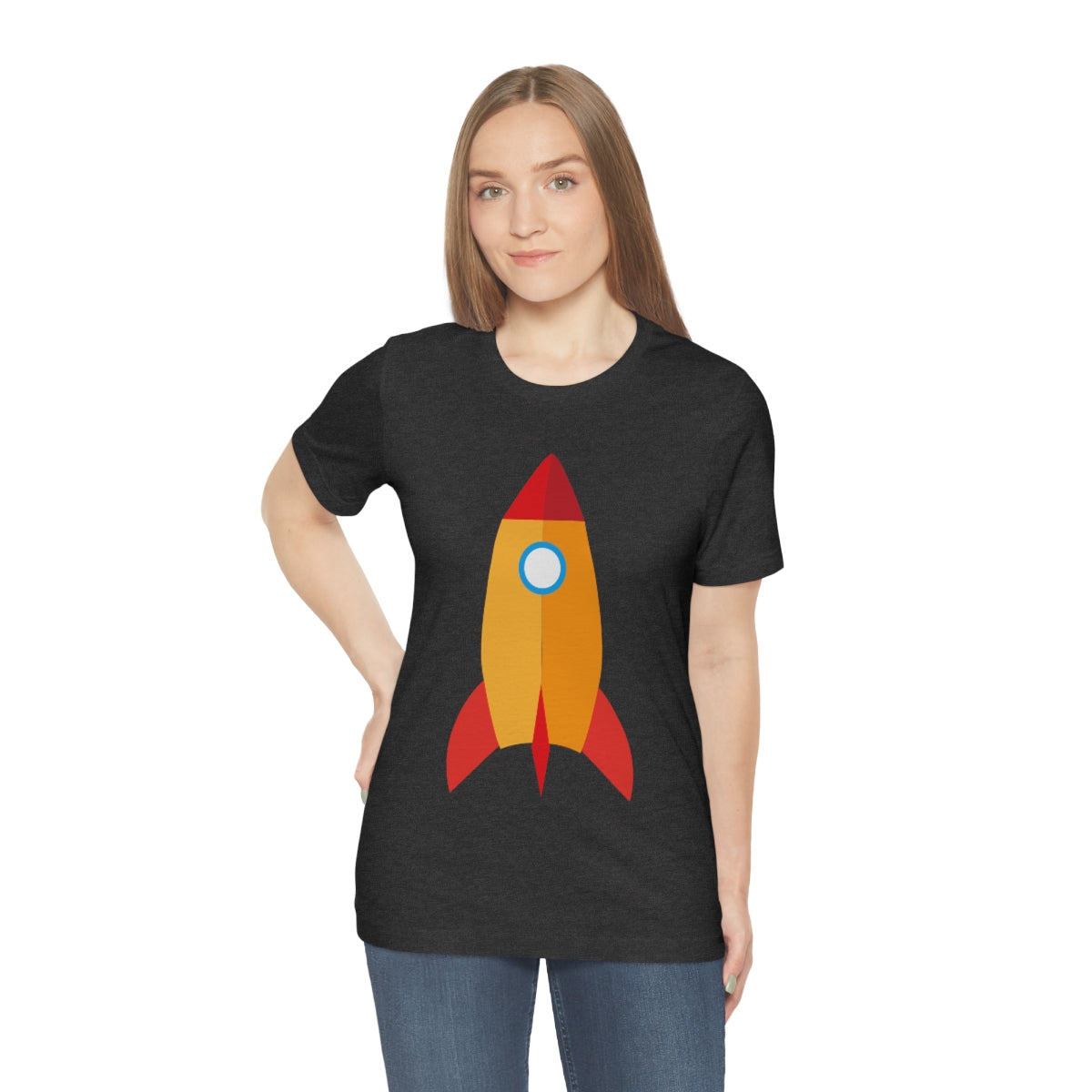 Rocket Launch Space Shuttle Kids Unisex Jersey Short Sleeve T-Shirt Ichaku [Perfect Gifts Selection]