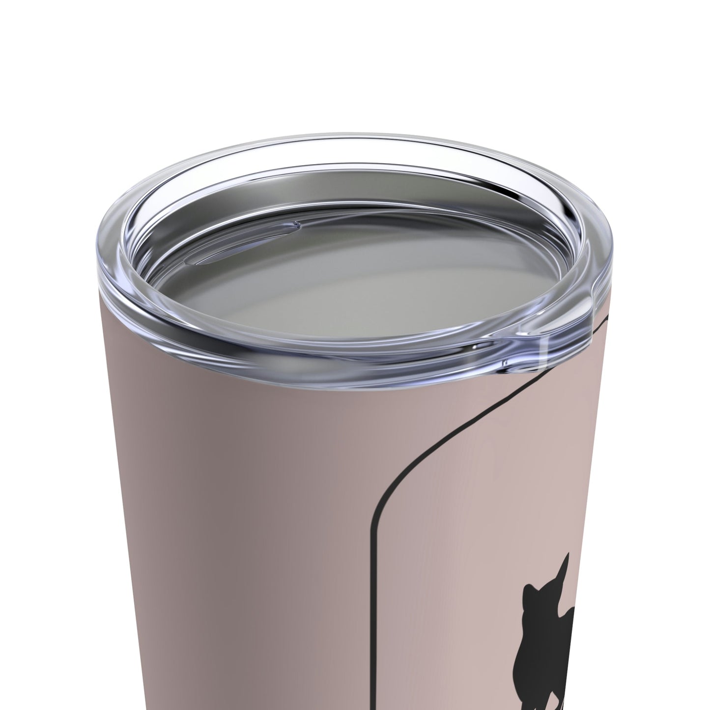 Romeow and Mewliet. William Shakespeare Romeo And Juliet Black Cat Beige Stainless Steel Hot or Cold Vacuum Tumbler 20oz Ichaku [Perfect Gifts Selection]