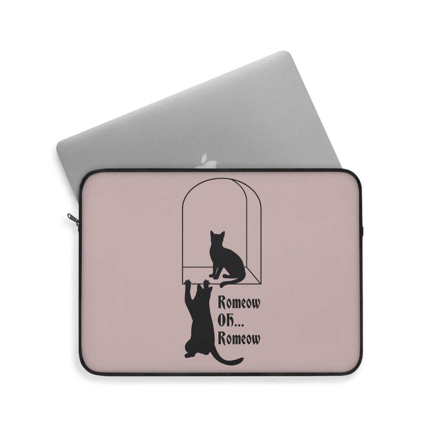 Romeow ang Mewliet Lovestory Valentine`s day Laptop Sleeve Ichaku [Perfect Gifts Selection]