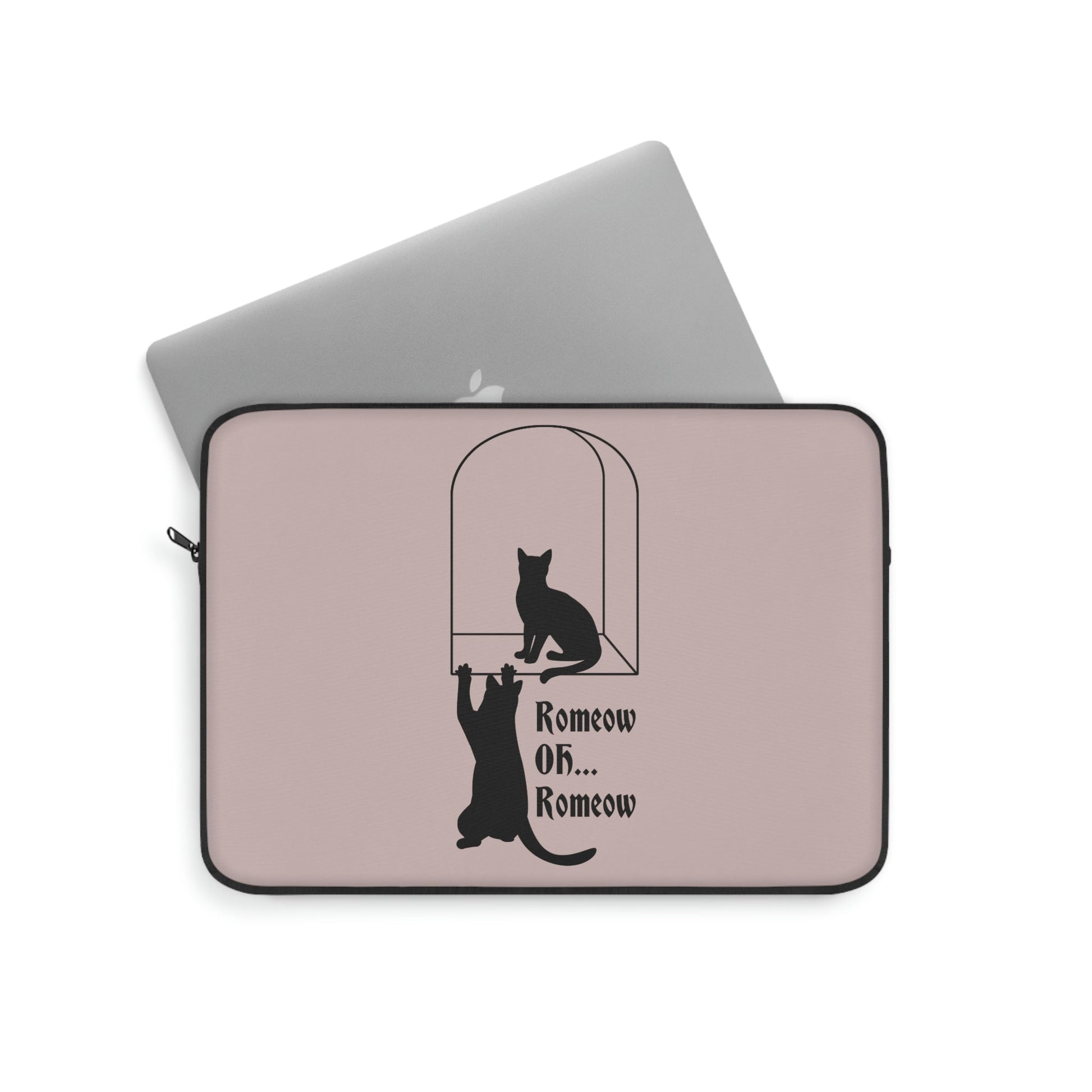 Romeow ang Mewliet Lovestory Valentine`s day Laptop Sleeve Ichaku [Perfect Gifts Selection]