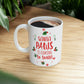 Santa Paws Is Coming Magic Christmas Gift Happy New Year Ceramic Mug 11oz Ichaku [Perfect Gifts Selection]