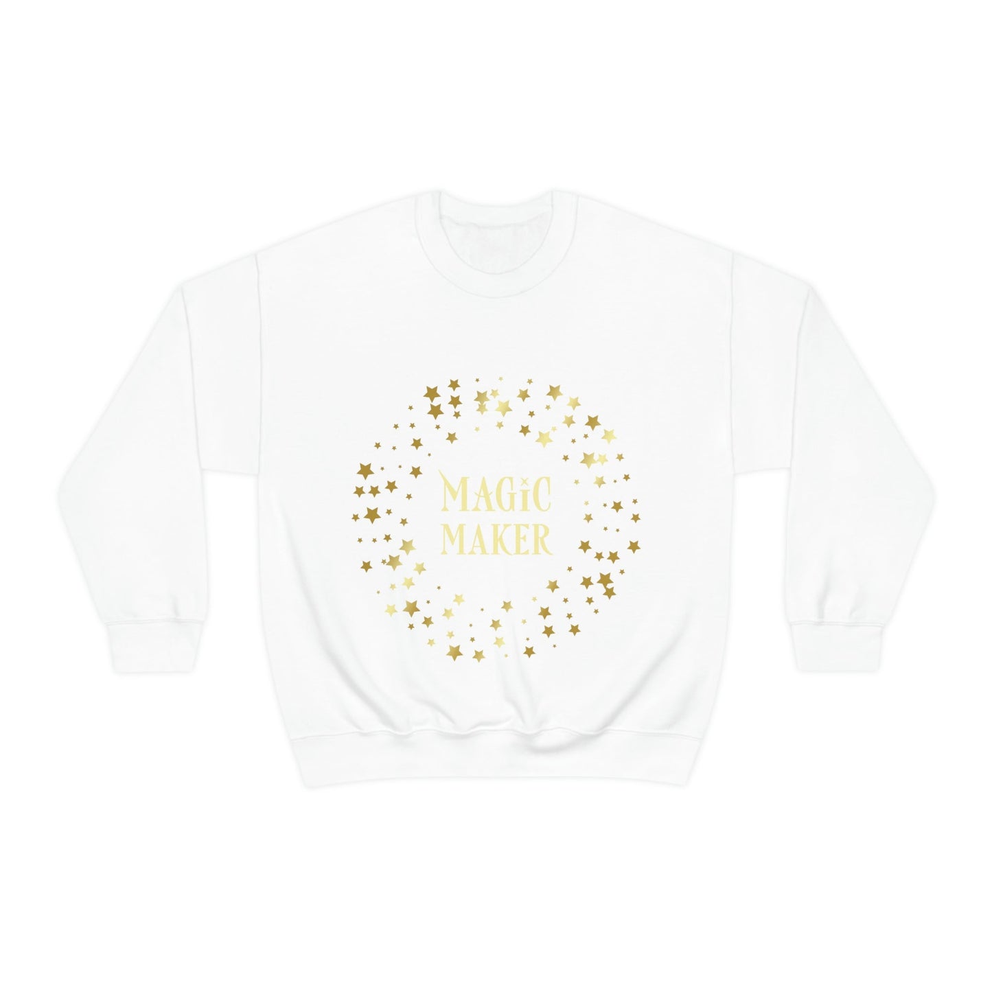 Santa Squad Merry Christmas Team Gold Unisex Heavy Blend™ Crewneck Sweatshirt Ichaku [Perfect Gifts Selection]