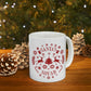 Santa Squad Merry Christmas Team Red Design Ceramic Mug 11oz Ichaku [Perfect Gifts Selection]