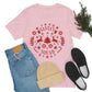 Santa Squad Merry Christmas Team Unisex Jersey Short Sleeve T-Shirt Ichaku [Perfect Gifts Selection]