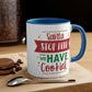 Santa Stop Here We Have Cookies Christmas Quotes Classic Accent Coffee Mug 11oz Ichaku [Perfect Gifts Selection]