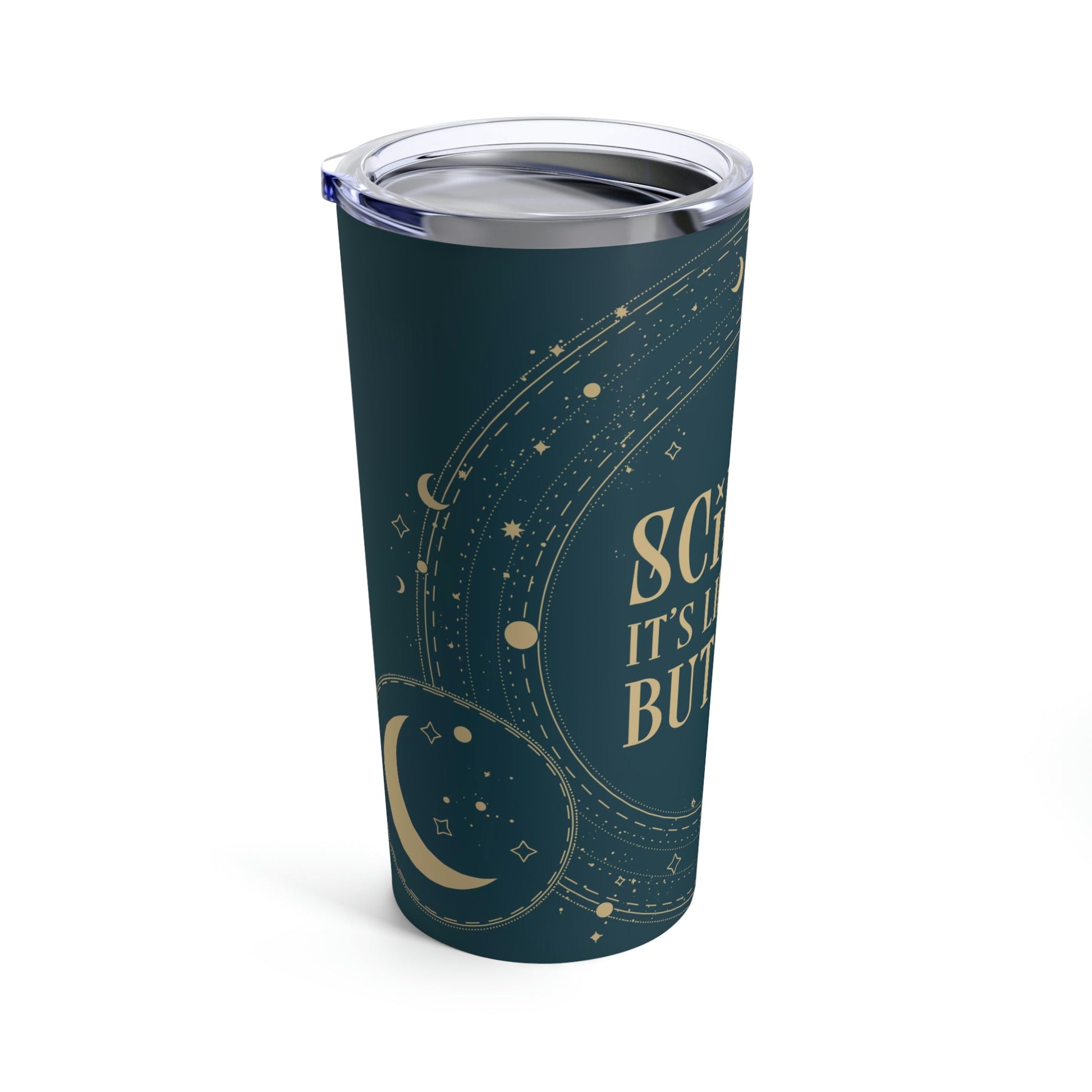 Science It's Like Magic But Real Quotes Humor Stainless Steel Hot or Cold Vacuum Tumbler 20oz Ichaku [Perfect Gifts Selection]