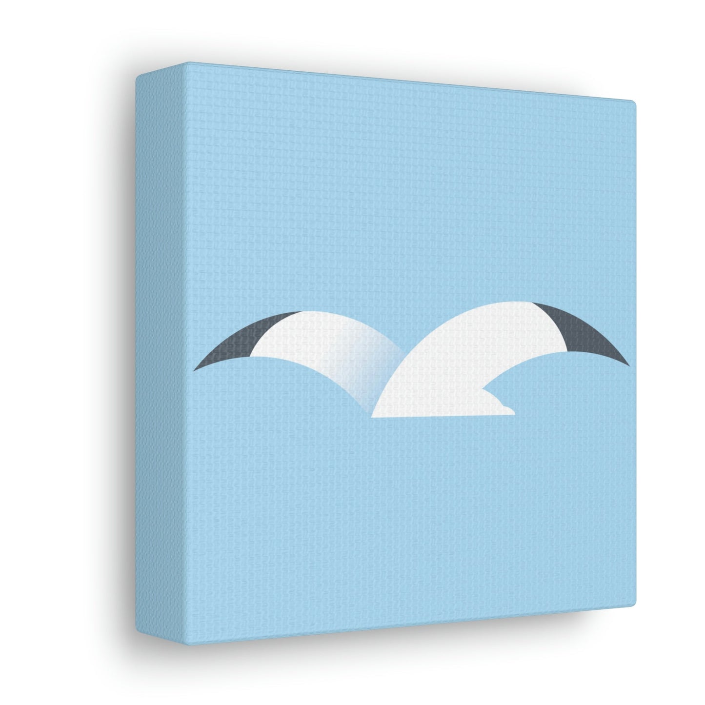 Seagull Flying Bird Minimal Abstract Art Aesthetic Classic Art Canvas Gallery Wraps Ichaku [Perfect Gifts Selection]