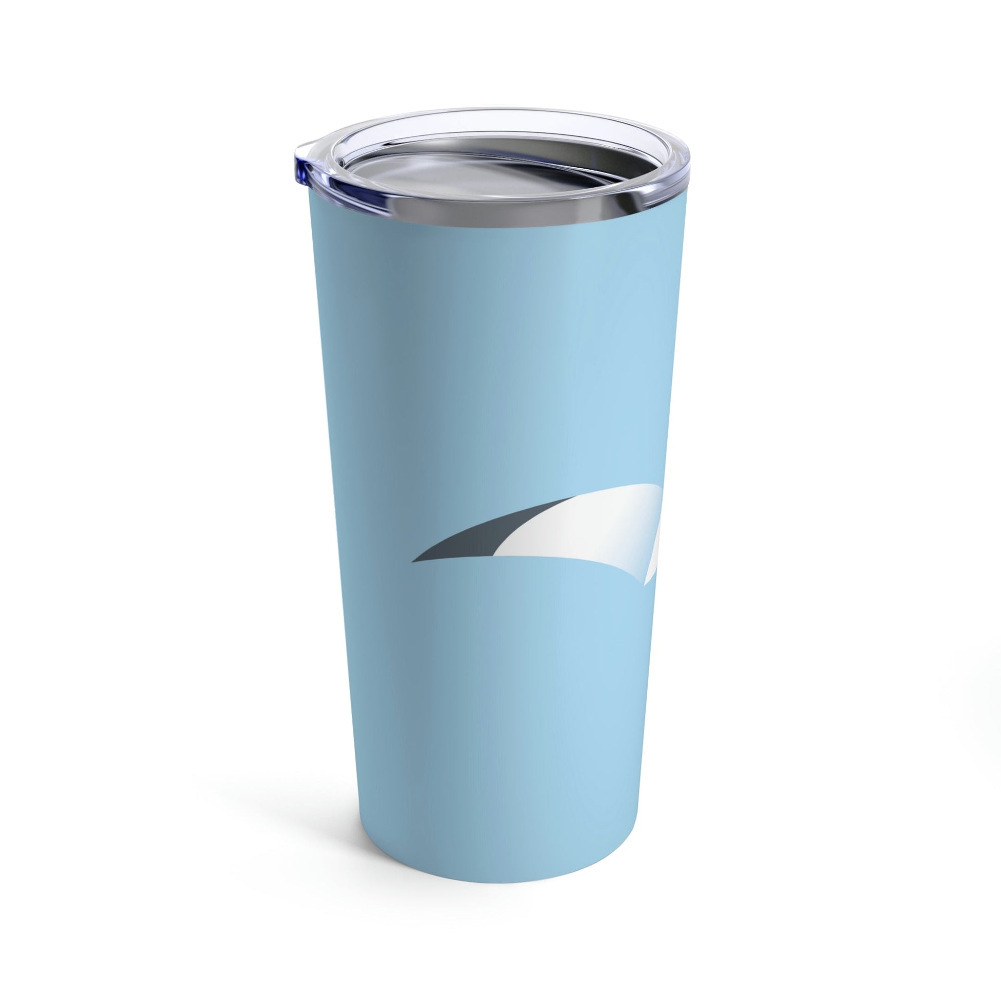 Seagull Flying Bird Minimal Abstract Art Aesthetic Stainless Steel Hot or Cold Vacuum Tumbler 20oz Ichaku [Perfect Gifts Selection]