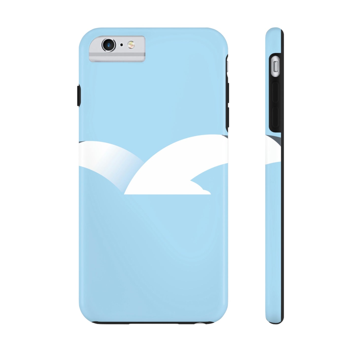 Seagull Flying Bird Minimal Abstract Art Aesthetic  Tough Phone Cases Case-Mate Ichaku [Perfect Gifts Selection]