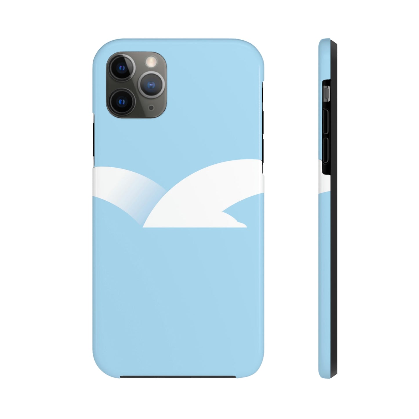 Seagull Flying Bird Minimal Abstract Art Aesthetic  Tough Phone Cases Case-Mate Ichaku [Perfect Gifts Selection]