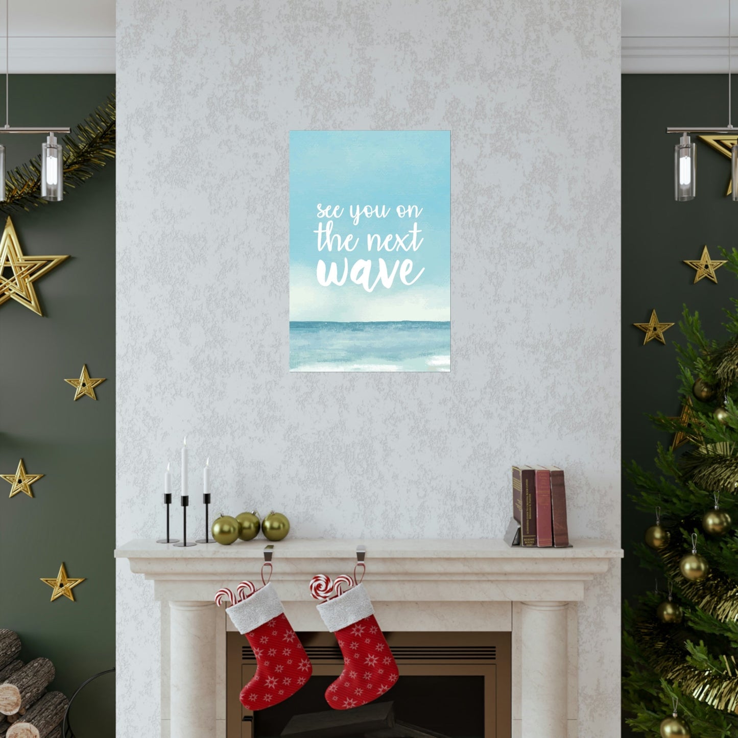 See You On the Next Wave Surfers Slogan Premium Matte Vertical Posters Ichaku [Perfect Gifts Selection]