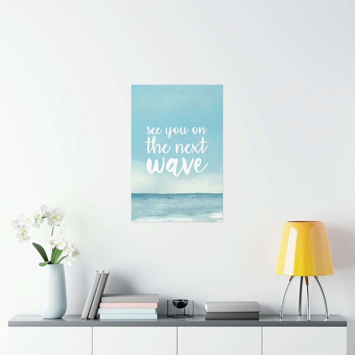 See You On the Next Wave Surfers Slogan Premium Matte Vertical Posters Ichaku [Perfect Gifts Selection]