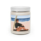 Serenity by the Sea Woman Sitting on Beach Scented Candle Up to 60hSoy Wax 9oz Ichaku [Perfect Gifts Selection]