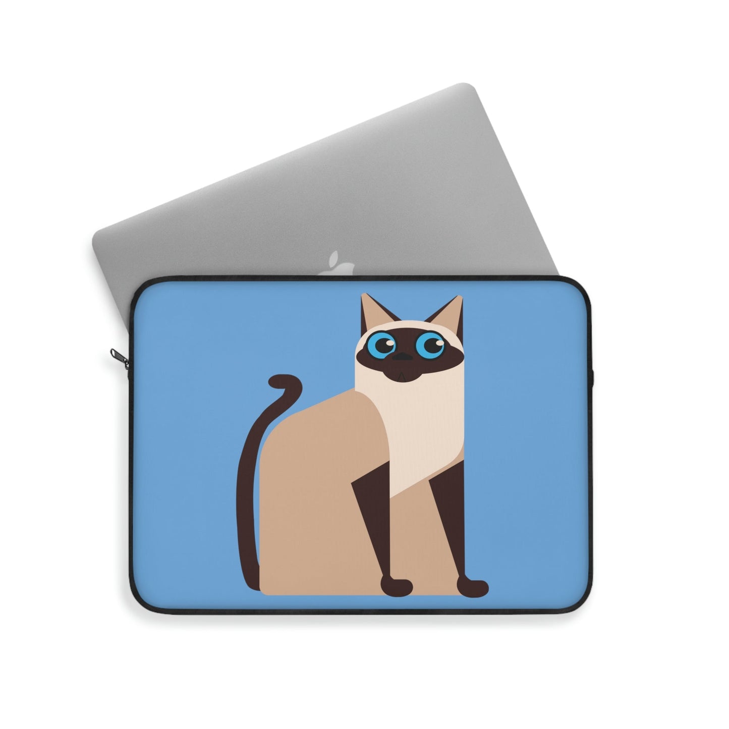 Siam Cat Lovers Anime Cartoon Pattern Laptop Sleeve Ichaku [Perfect Gifts Selection]