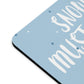 Snow Must Go On Winter Happiness Art Ergonomic Non-slip Creative Design Mouse Pad Ichaku [Perfect Gifts Selection]