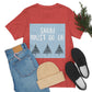 Snow Must Go On Winter Happiness Unisex Jersey Short Sleeve T-Shirt Ichaku [Perfect Gifts Selection]